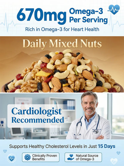 Daily Nuts Mixed Nuts and Dried Fruits Snack
