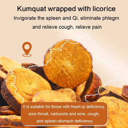 Licorice Kumquat: Cough & Sore Throat Relief