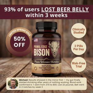 Primal American Bison Testosterone Booster