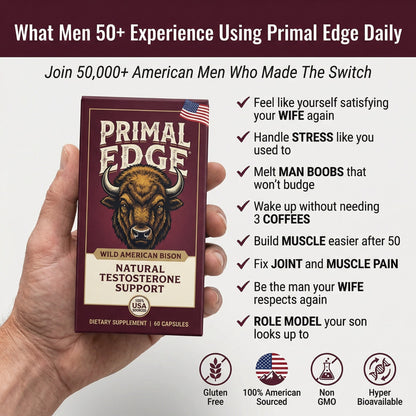 Primal American Bison Testosterone Booster