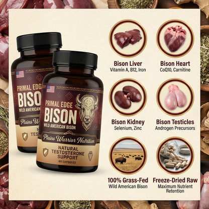 Primal American Bison Testosterone Booster