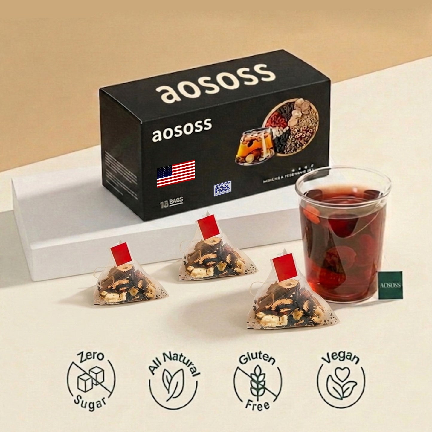 Ginseng Eight Treasures Tea