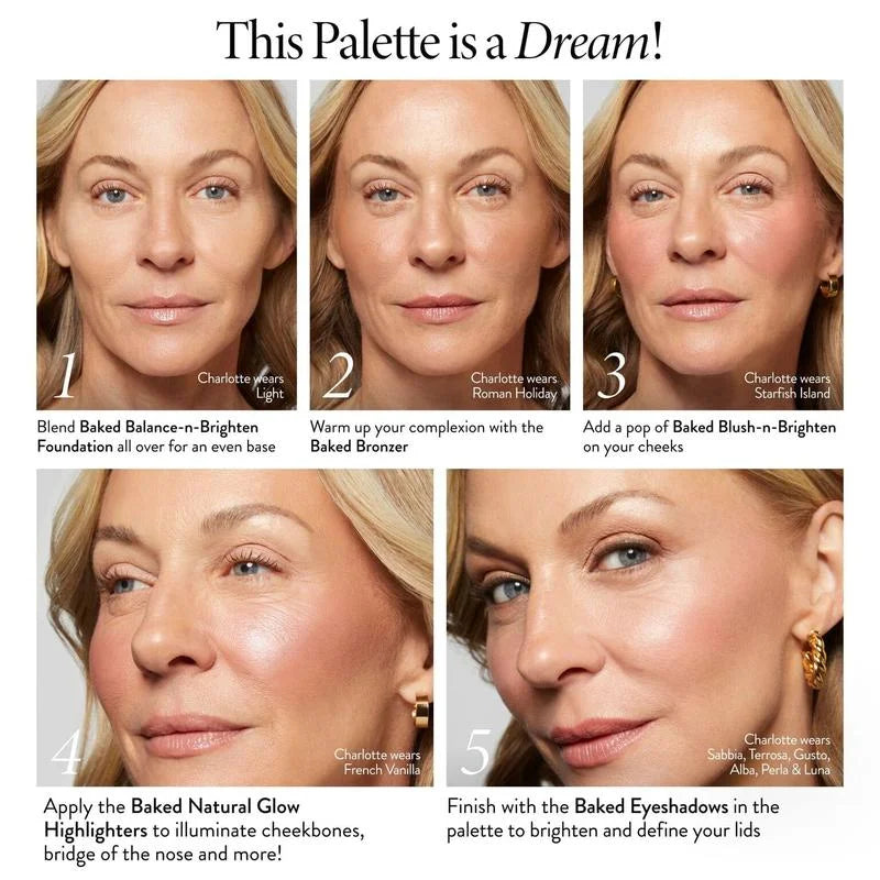 Holiday Glam Starter Kit 🎁🔥 50% OFF – LAST CHANCE! With Tuscan Dreams Baked Multicolor Eyeshadow Palette