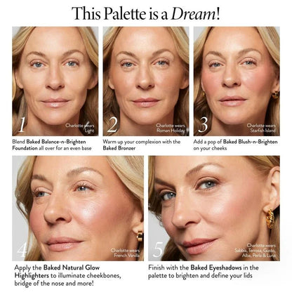 Holiday Glam Starter Kit 🎁🔥 50% OFF – LAST CHANCE! With Tuscan Dreams Baked Multicolor Eyeshadow Palette